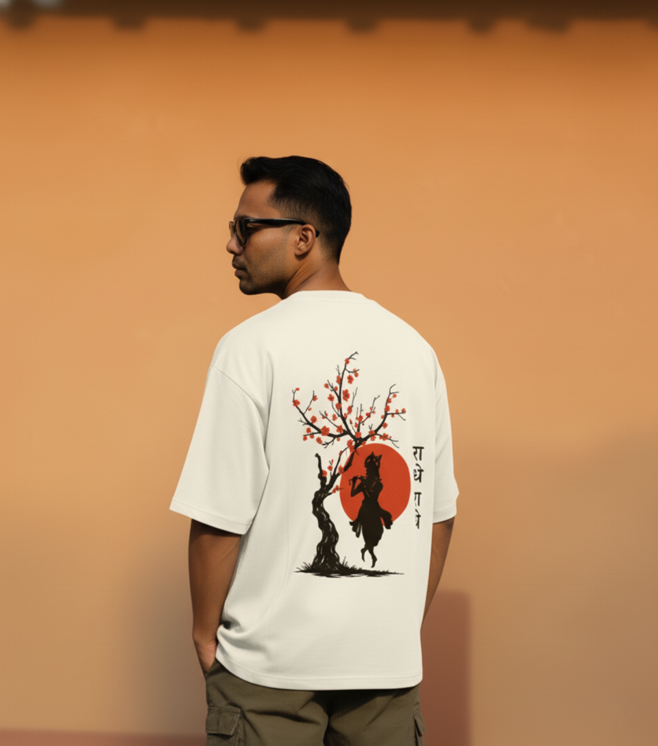 Radhe Radhe Unisex Oversized Classic T-Shirt