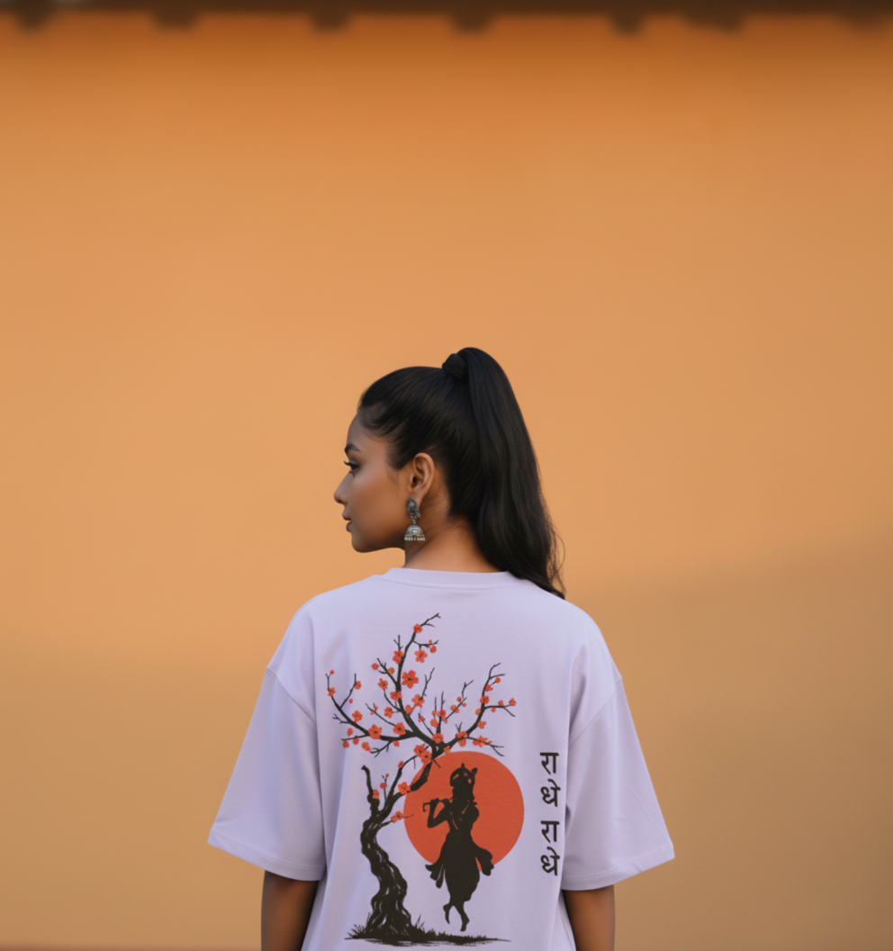 Radhe Radhe Unisex Oversized Classic T-Shirt